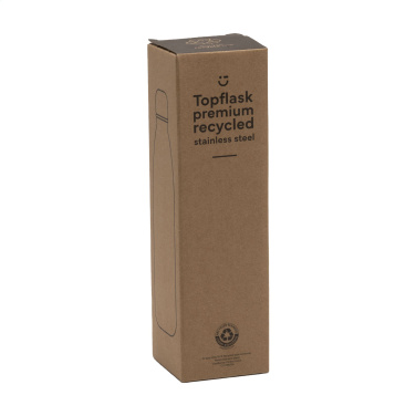 Logo trade business gift photo of: Topflask Premium RCS Recycled Steel drinking bottle
