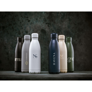Logo trade advertising product photo of: Topflask Premium RCS Recycled Steel drinking bottle