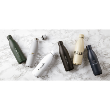 Logo trade promotional item photo of: Topflask Premium RCS Recycled Steel drinking bottle