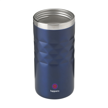 Logo trade promotional giveaway photo of: Geometric Mug RCS Recycled Steel 280 ml thermo cup