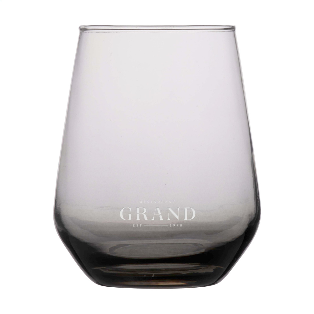 Logotrade promotional merchandise picture of: Smokey Water Glass 450 ml