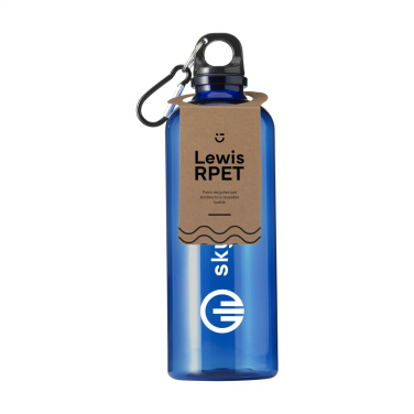 Logo trade corporate gifts image of: Lewis GRS RPET Bottle 630 ml water bottle