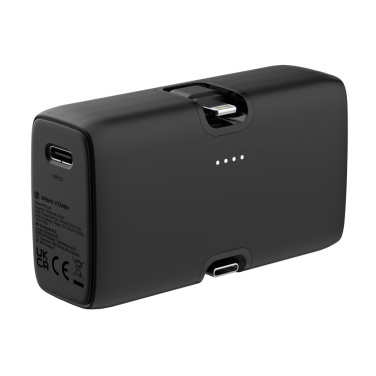 Logo trade promotional gifts image of: Urban Vitamin Los Angeles RCS rplastic 20W PD powerbank