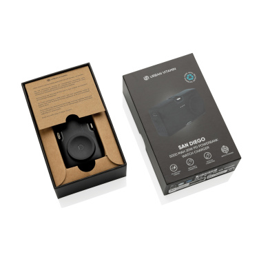 Logo trade corporate gift photo of: Urban Vitamin San Diego RCS rplastic 20W PD powerbank