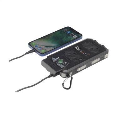 Logo trade promotional giveaways image of: Trail RCS Solar Charger Compass 8000