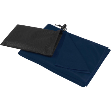 Logotrade promotional item image of: Lucas RPET sport towel 50x100 cm