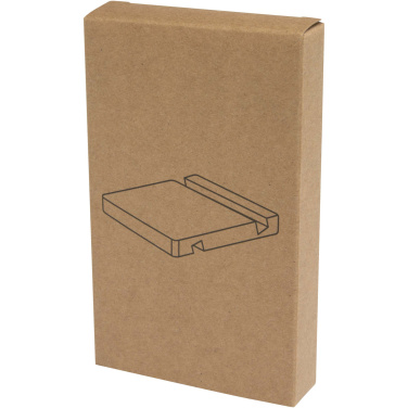 Logotrade promotional gift image of: Bubup bamboo 2-angled tablet and phone stand