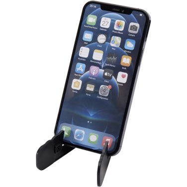 Logotrade promotional giveaway picture of: Buna recycled plastic foldable tablet and phone stand