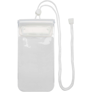 Logo trade promotional giveaways image of: Dombay waterproof phone pouch size L