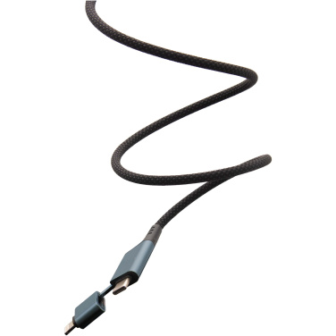 Logotrade promotional giveaway image of: SCX.design C52 100W 4-in-1 rPET magnetic ultra fast charging cable 