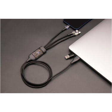 Logotrade business gifts photo of: SCX.design C50 5-in-1 fast charging 100W/5A cable with digital display