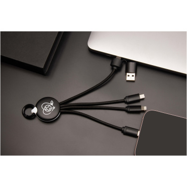 Logo trade advertising product photo of: SCX.design C14 15W 5-in-1 charging cable