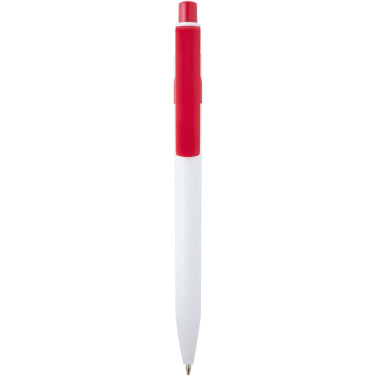 Logo trade corporate gifts picture of: Unica recycled plastic ballpoint pen (black ink)