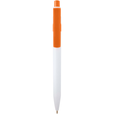 Logotrade corporate gift image of: Unica recycled plastic ballpoint pen (black ink)