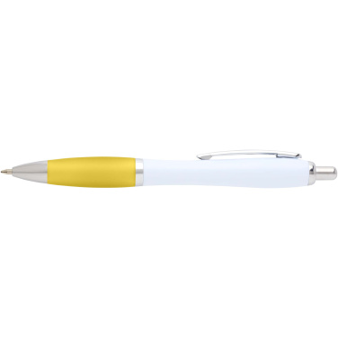 Logo trade advertising products image of: Nash recycled plastic ballpoint pen (black ink)