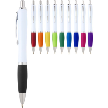 Logotrade promotional items photo of: Nash recycled plastic ballpoint pen (black ink)