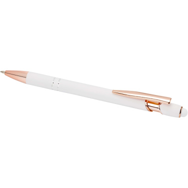 Logotrade promotional product picture of: Nanna ballpoint pen with rose gold finish (blue ink)