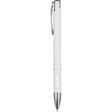 Logotrade promotional merchandise image of: Moneta recycled aluminium ballpoint pen (blue ink)