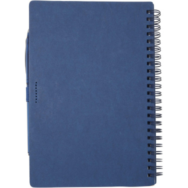 Logotrade corporate gifts photo of: Slate reusable soft cover notebook and pen set (black ink)