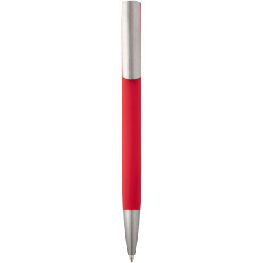 Logo trade corporate gift photo of: Ziguur recycled aluminium ballpoint pen (black ink)