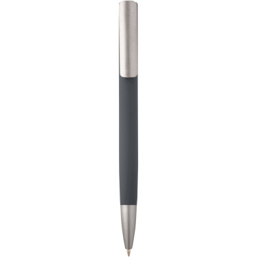 Logo trade promotional gift photo of: Ziguur recycled aluminium ballpoint pen (black ink)