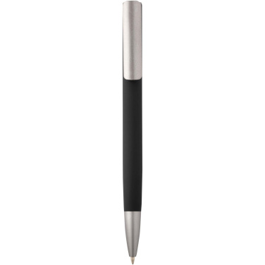 Logo trade promotional giveaways picture of: Ziguur recycled aluminium ballpoint pen (black ink)