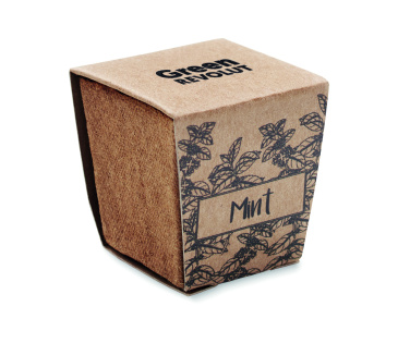 Logotrade promotional giveaway image of: Mint seeds growing kit