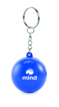 Logo trade advertising products image of: PU ball shape key ring