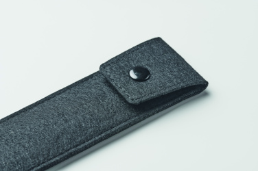 Logo trade promotional gifts image of: RPET felt pencil case