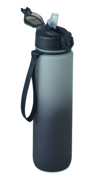Logo trade corporate gift photo of: Sports water bottle RPET 1L