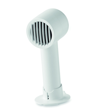 Logo trade advertising products picture of: Small portable fan 2000 mAh