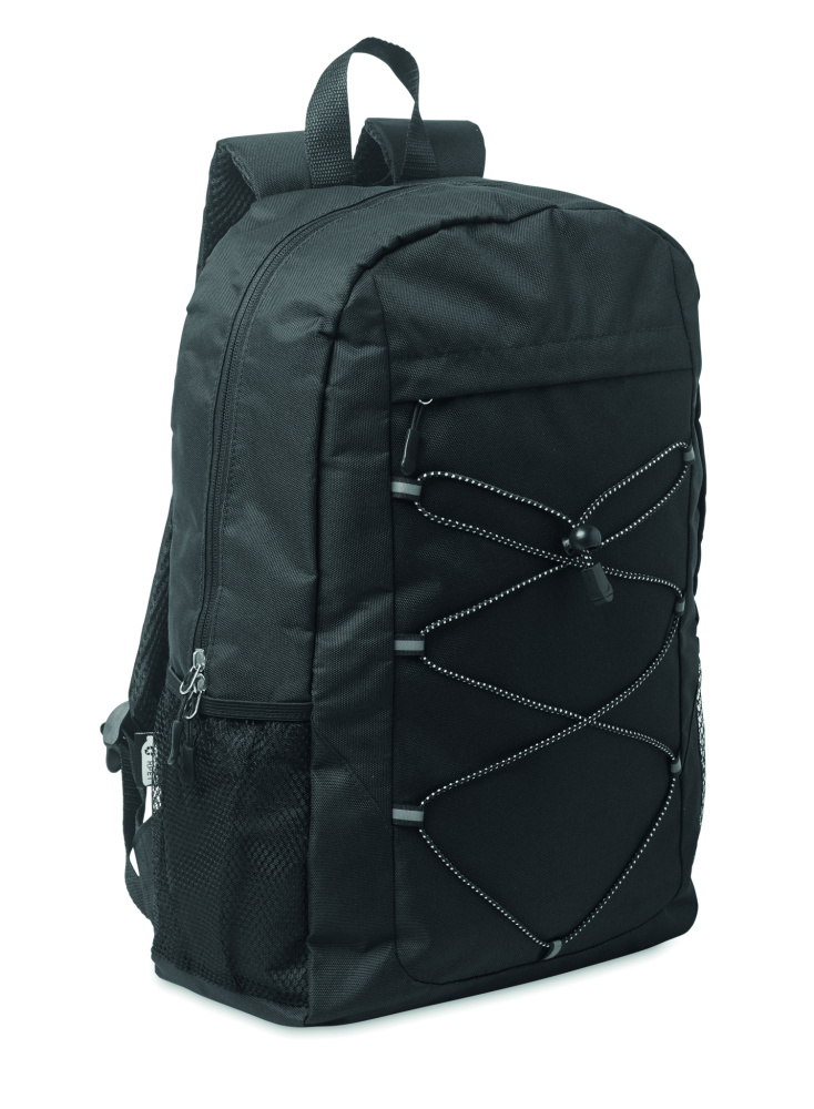Logotrade promotional giveaway image of: 600D RPET polyester backpack