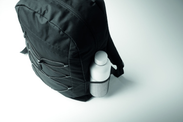 Logo trade promotional giveaways image of: 600D RPET polyester backpack