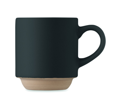 Logo trade business gifts image of: Ceramic stackable mug 170 ml