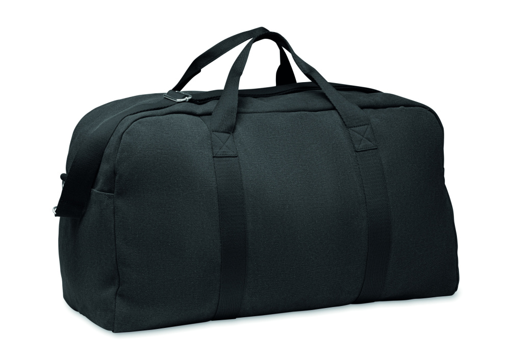 Logo trade promotional gifts image of: Duffle travel bag 450 gr/m²