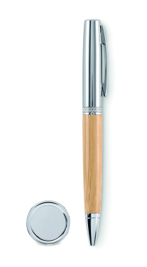 Logo trade promotional giveaways picture of: Metal twist ball pen in tube