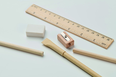 Logo trade promotional item photo of: Paper tube stationery set
