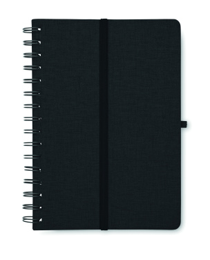 Logotrade business gift image of: A5 notebook with phone holder