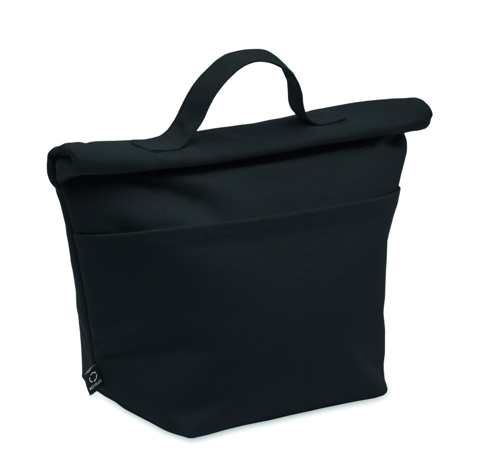 Logo trade advertising products image of: Recycled cotton cooler bag