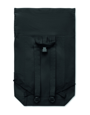 Logo trade advertising product photo of: Roll top backpack 390 gr/m²