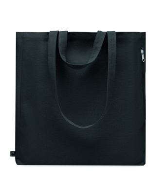 Logo trade promotional giveaway photo of: Recycled cotton shopping bag