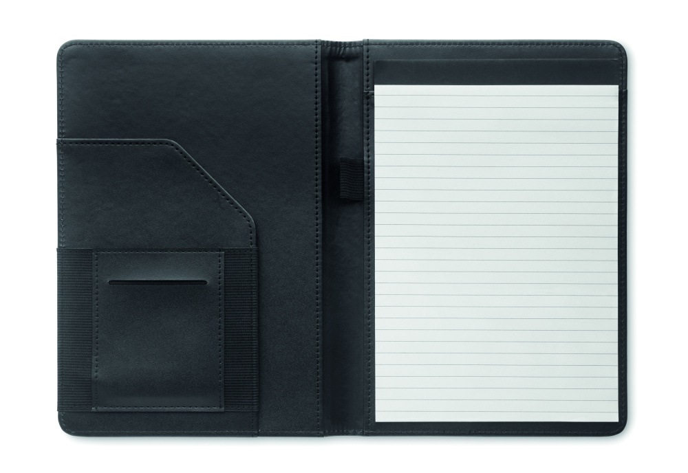 Logotrade promotional giveaways photo of: A5 portfolio 300D RPET