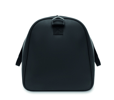 Logo trade promotional merchandise image of: Duffle bag soft PU