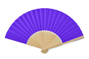 Logo trade promotional giveaways image of: Manual hand fan