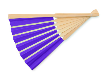 Logo trade promotional products picture of: Manual hand fan