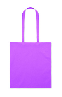 Logo trade promotional giveaway photo of: 140 gr/m² cotton shopping bag