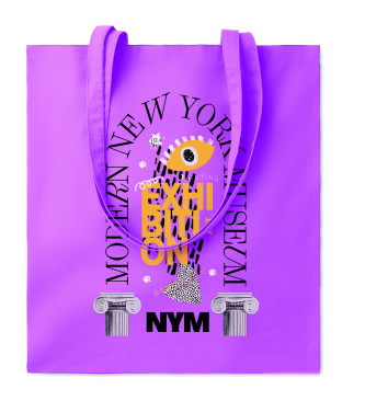 Logo trade promotional products image of: 140 gr/m² cotton shopping bag