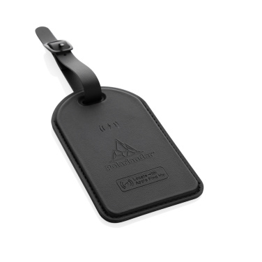 Logo trade promotional gifts picture of: Globetrack RCSrPolyester luggage tag with worldwide locating