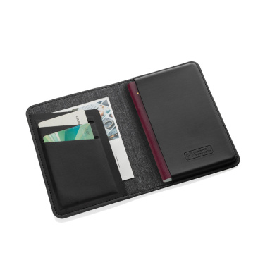 Logotrade promotional products photo of: Trackmate RCS rpolyester passport holder worldwide locating