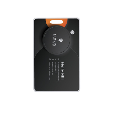 Logotrade advertising products photo of: Findit RCS rplastic ultra-thin finder card rechargeable